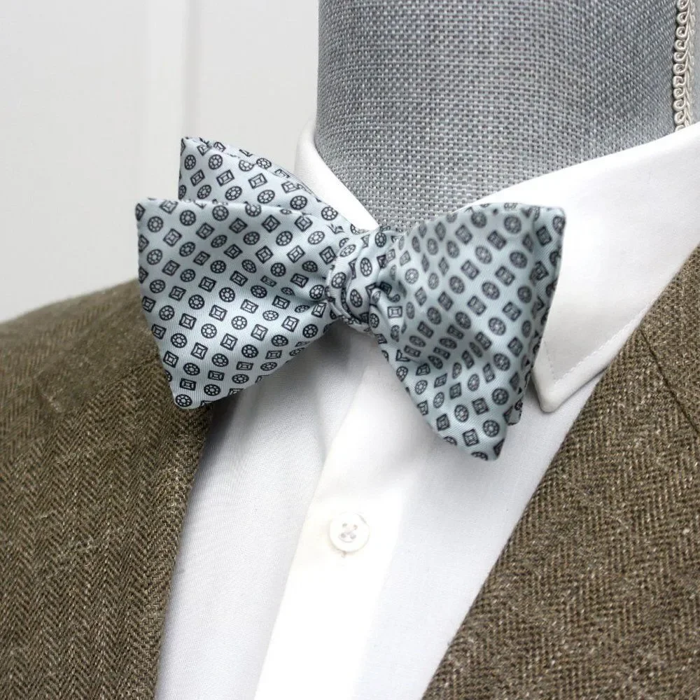 NWT Men's‎ bow tie Silk Self - tied Bow tie Gift Box S387 Christmas gift